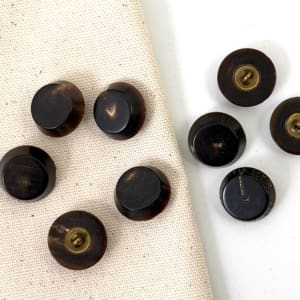 Designer knopf horn konisch klein 1000stoff