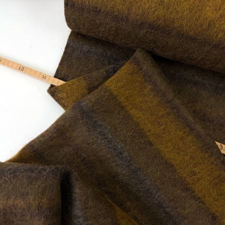 Wolle alpaca streifen camel 1000stoff