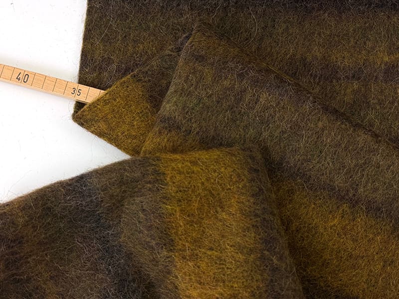Wolle alpaca streifen camel 1000stoff d