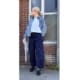 1000stoff designer cotton twill navy anniway