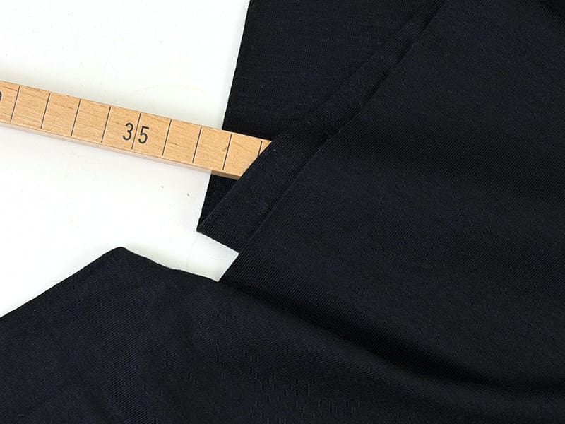 Designer jersey modal cashmere 1000stoff schwarz d