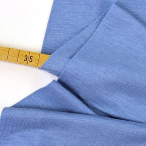 Designer jersey modal cashmere 1000stoff sky d