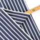 Designer popeline denim streifen 1000stoff d