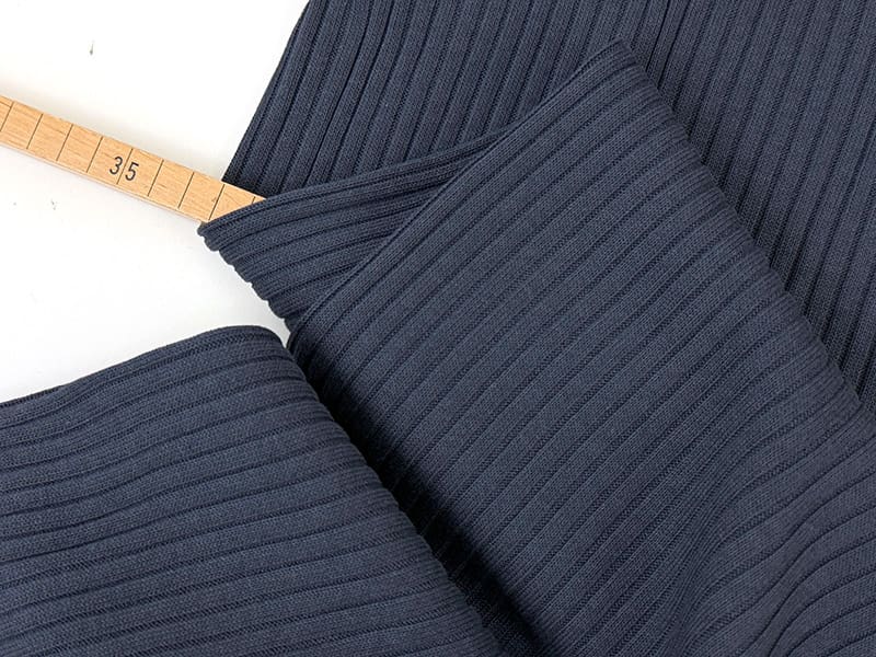 Bambus strick rippe 1000stoff denim d
