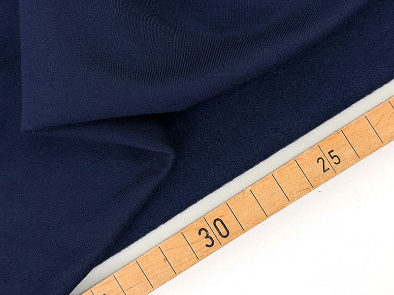 Cotton bamboo sweat 1000stoff navy d
