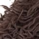 Psfahion feathers federn 1000stoff chocolate det