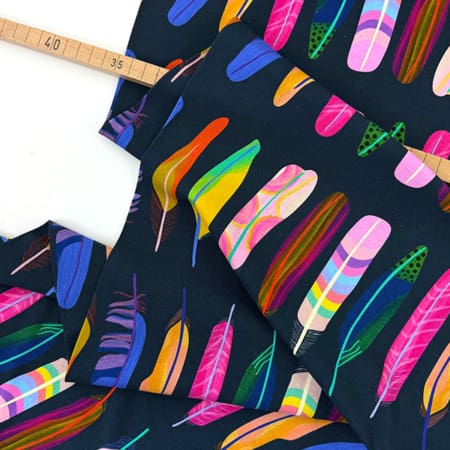 Psfahion jersey 1000stoff feathers d