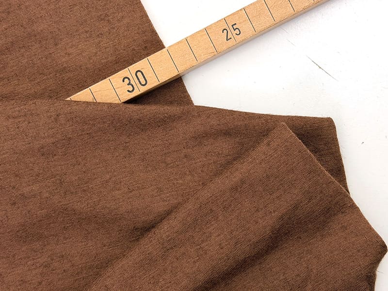 Psfahion jersey viskose wolle 1000stoff coffee