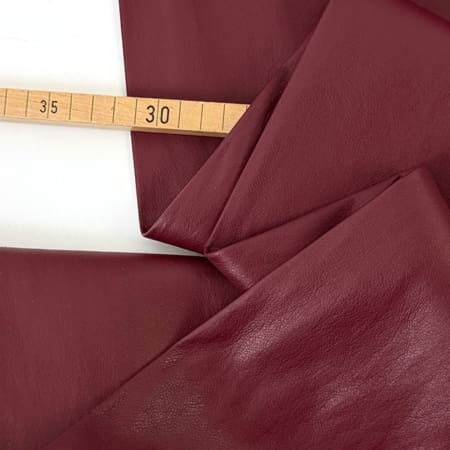 Psfahion kunstleder vegan 1000stoff burgundy d