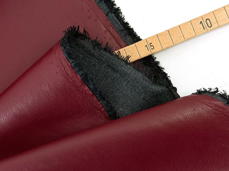 Psfahion kunstleder vegan 1000stoff burgundy