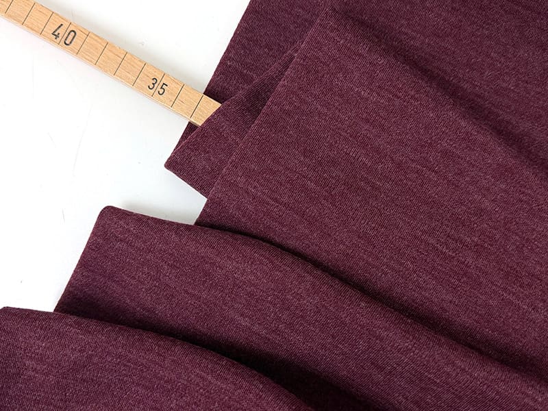 Swafing merino strick burgundy 1000stoff d