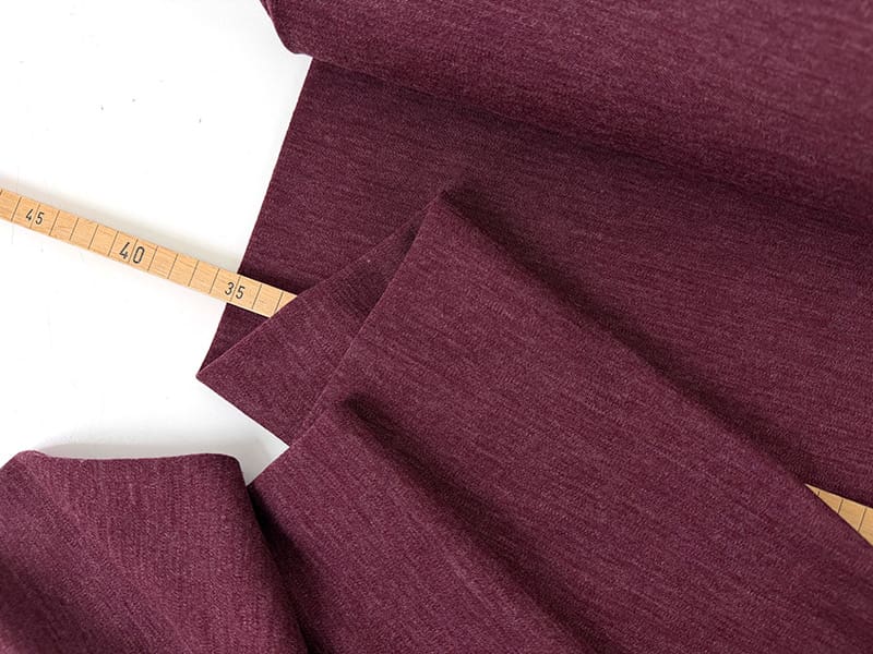 Swafing merino strick burgundy 1000stoff