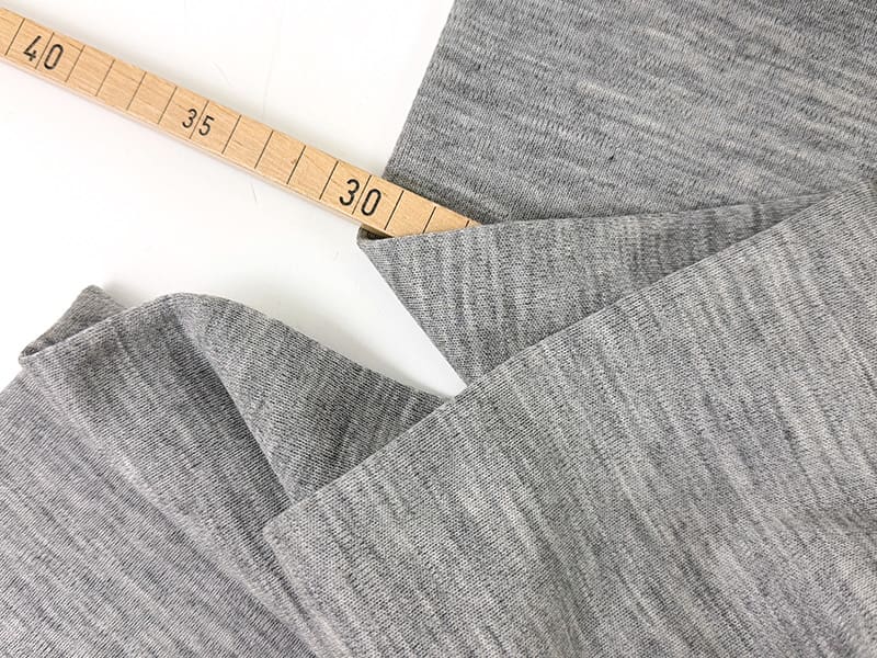 Swafing merino strick hellgrau 1000stoff d
