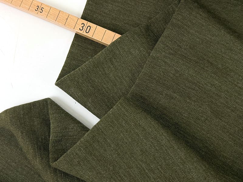 Swafing merino strick oliv 1000stoff